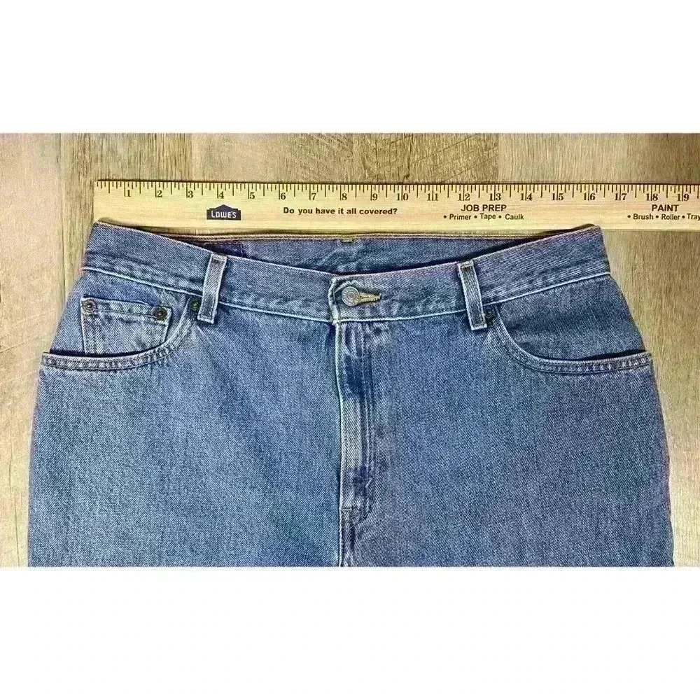 Vtg Levis 550 Jeans Womens 16M 32x28.5 High Rise Mom Relaxed Tapered Leg Y2K - Picture 8 of 8
